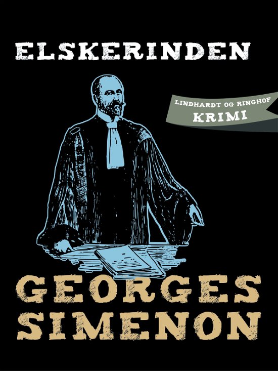 Cover for Georges Simenon · Elskerinden (Sewn Spine Book) [1er édition] (2018)