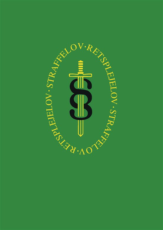 Cover for Jens Møller (ansv. red.) · Retsplejeloven – Straffeloven (Sewn Spine Book) [33th edição] (2023)