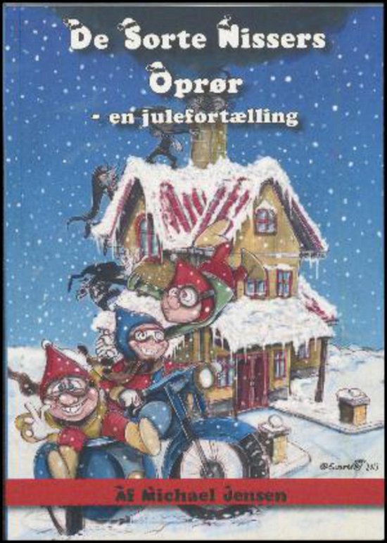 Cover for Michael Jensen · De Sorte Nisses Oprør – en julefortælling (Bok) (2017)