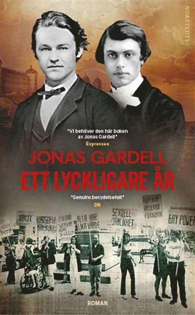 Cover for Jonas Gardell · Ett lyckligare år (Taschenbuch) (2022)