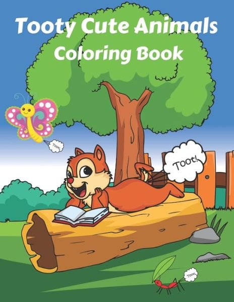 Cover for Aunt Kitty Press · Tooty Cute Animals Coloring Book (Taschenbuch) (2020)