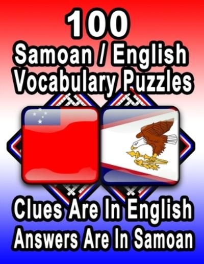 Cover for On Target Publishing · 100 Samoan / English Vocabulary Puzzles (Paperback Book) (2020)