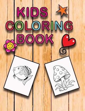 Cover for Chiasa Taketa · Kids Coloring Book (Paperback Book) (2020)