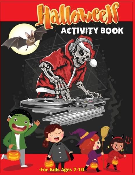 Cover for Sk Publishing · Halloween Activity Book For Kids Ages 7-10 (Paperback Book) (2020)
