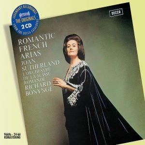 Cover for Sutherland Joan · Romantic French Arias (CD) [Remastered edition] (2007)