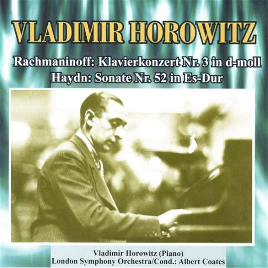 Cover for Vladimir Horowitz · Plays Rachmaninov &amp;.. (CD) (2001)