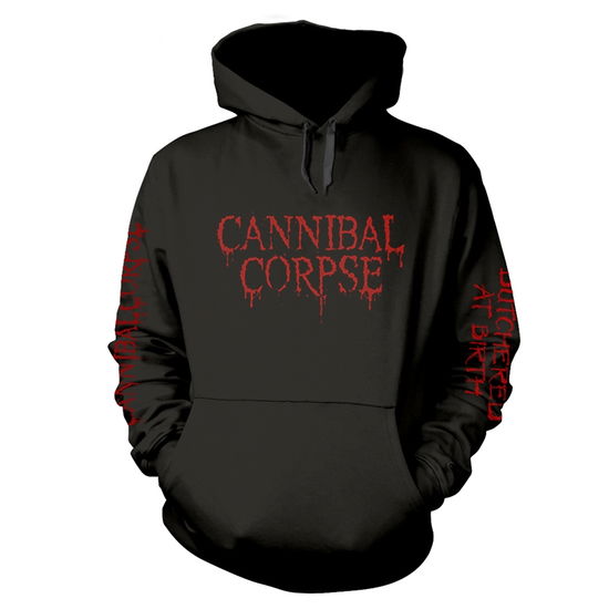 Cover for Cannibal Corpse · Butchered at Birth (Explicit) (Hoodie) [size M] [Black edition] (2019)