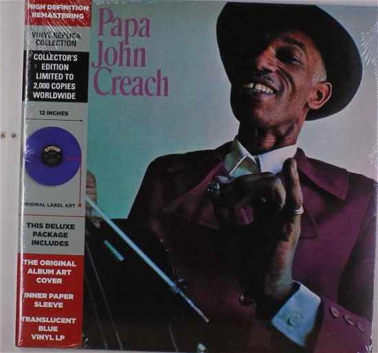 Papa John Creach · Papa John Creach (Blue Vinyl) (LP) [Coloured edition] (2018)