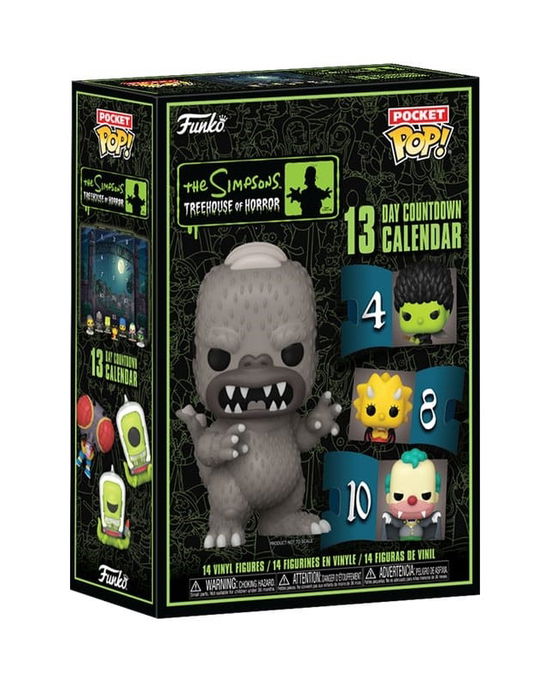 Cover for Funko Advent Calendar · Advent Calendar 13 Day Spooky Countdown Simpsons (Funko POP!) (2024)