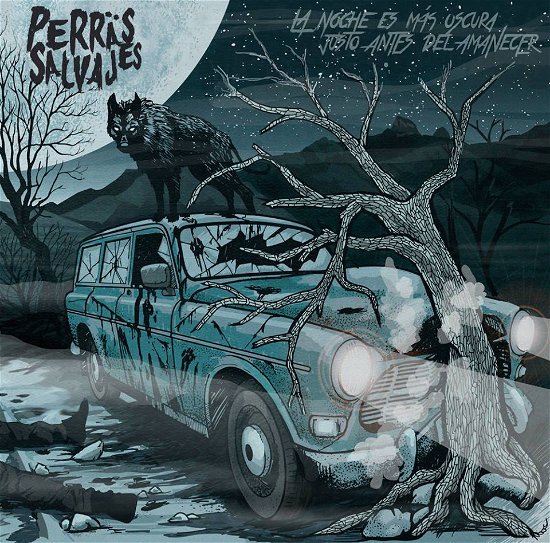 Cover for Perras Salvajes · La Noche Es Mas Oscura (LP) (2016)
