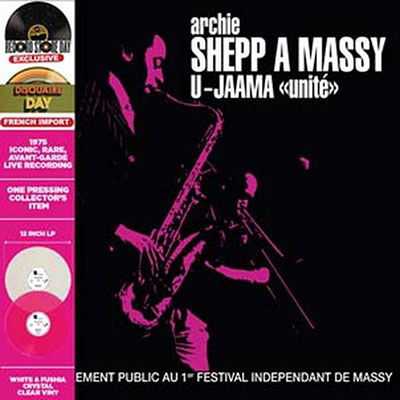 A Massy - Clear Pink & White Vinyl - Archie Shepp - Musique - Culture Factory - 3700477835439 - 22 avril 2023