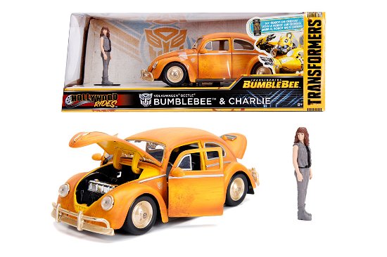 Cover for Jada · Transformers Bumblebee VW Beetle 1:24 metal, freewheelal (Legetøj) (2020)