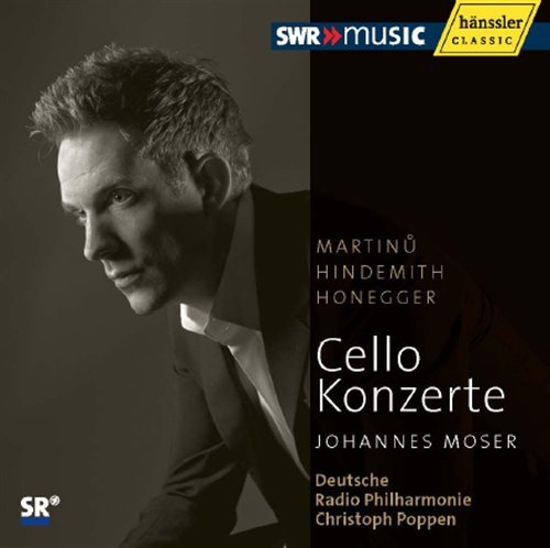 Cover for Martinu / Hindemith / Honegger / Drp / Poppen · Cello Concertos (CD) (2011)