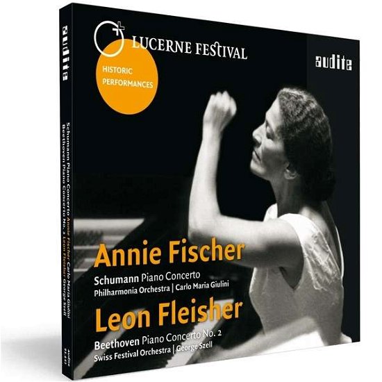 Cover for Schumann / Szell / Swiss Festival Orchestra · Annie Fischer &amp; Leon Fleisher Play Schumann (CD) (2015)