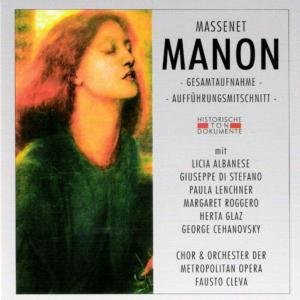 Manon - by Kenneth Mcmillan - J. Massenet - Musik - CANTUS LINE - 4032250064439 - 11. maj 2005