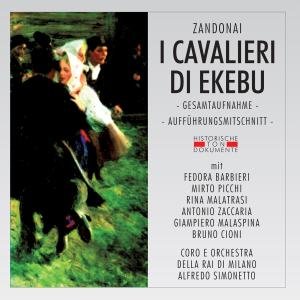 Cover for R. Zandonai · I Cavalieri Di Ekebu (CD) (2008)