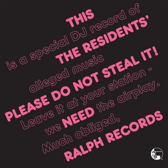 Cover for Residents · Please Do Not Steal It (LP)