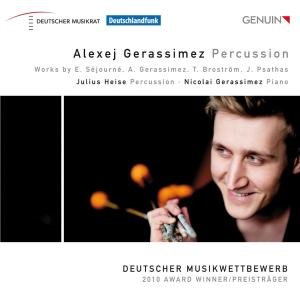 Cover for Gerassimezheisegerassimez · Alex Gerassimez  Percussion (CD) (2013)