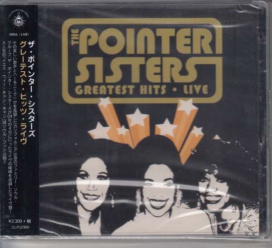 Cover for The Pointer Sisters · Greatest Hits Live (CD) [Japan Import edition] (2014)