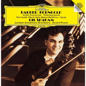 Cover for Barber / Korngold / Shaham,gil · Barber &amp; Korngold: Violin Concertos Etc (CD) [Japan Import edition] (2022)