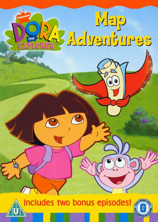 Cover for Dora The Explorer: Dora's Map Adventure · Dora The Explorer - Map Adventures (DVD) (2005)