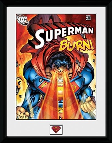 Cover for Dc Comics: Superman · Dc Comics: Superman - Burn (Stampa In Cornice 30x40cm) (MERCH)