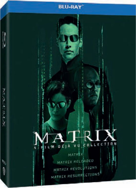 Cover for Matrix 4 Film Deja-vu Collecti (Blu-ray) (2022)