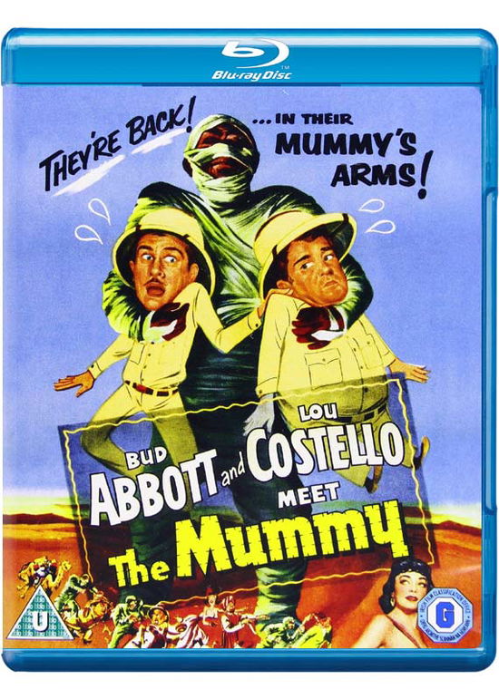 Cover for Abbott and Costello - Meet the · Abbott and Costello - Meet The Mummy (Blu-ray) (2017)