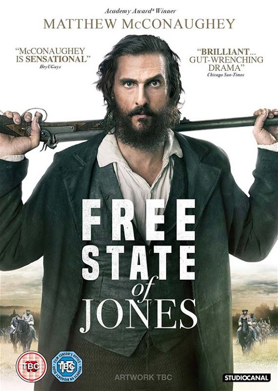 Cover for Free State of Jones · Free State Of Jones (DVD) (2017)