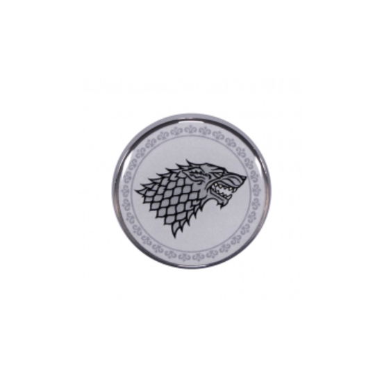 Game Of Thrones: Stark Pin Badge Enamel (spilla Smaltata) - Game of Thrones - Produtos - PHD - 5055453461439 - 26 de março de 2024