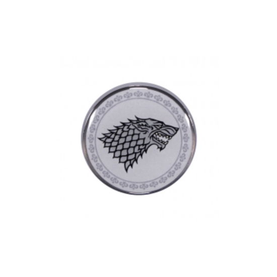 Cover for Game of Thrones · Stark (Badge Enamel) (Badge) [White edition] (2024)