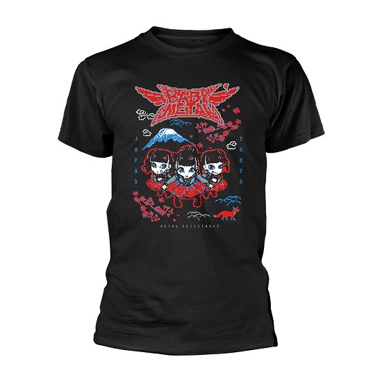Babymetal Unisex T-Shirt: Pixel Tokyo - Babymetal - Merchandise - PHD - 5056012018439 - 4. juni 2018