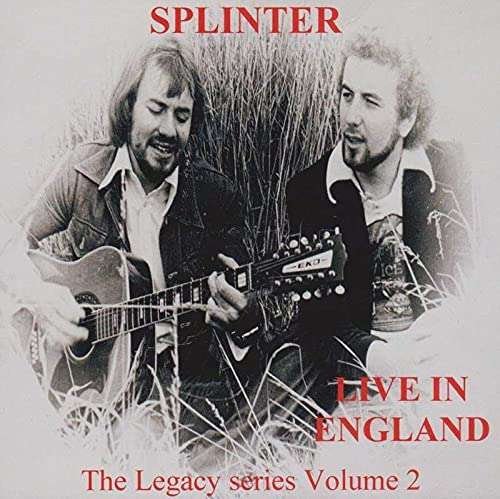 Cover for Splinter · Live In England (CD) (2021)