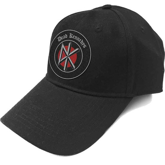 Cover for Dead Kennedys · Dead Kennedys Unisex Baseball Cap: Patch Logo (Black) (CLOTHES) [Black - Unisex edition] (2019)