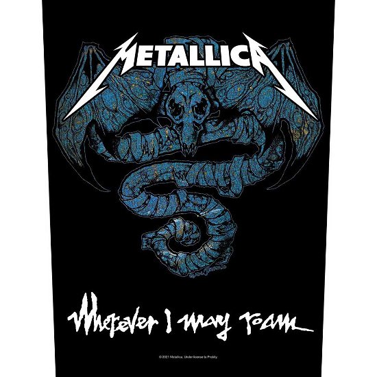 Metallica Back Patch: Wherever I May Roam - Metallica - Koopwaar -  - 5056365714439 - 