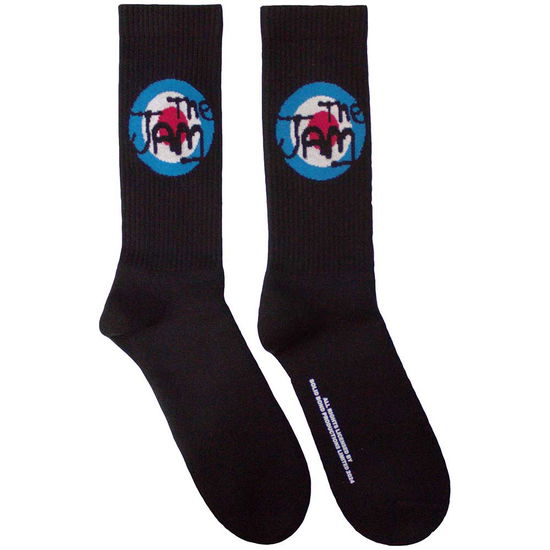 Cover for Jam - The · The Jam Unisex Terry Socks: Target Logo (Black) (UK Size 7 - 11) (Strümpfe) [size M] (2024)