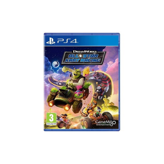 Cover for Gamemill Entertainment · Dreamworks All Star Kart Racin (PS4)