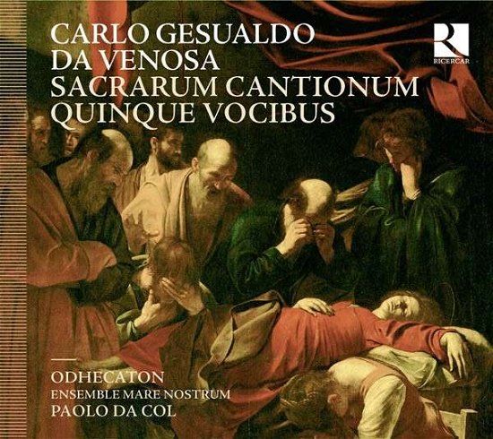 Cover for Ensemble Mare Nostrum · Carlo Gesualdo Da Venosa (CD) (2014)