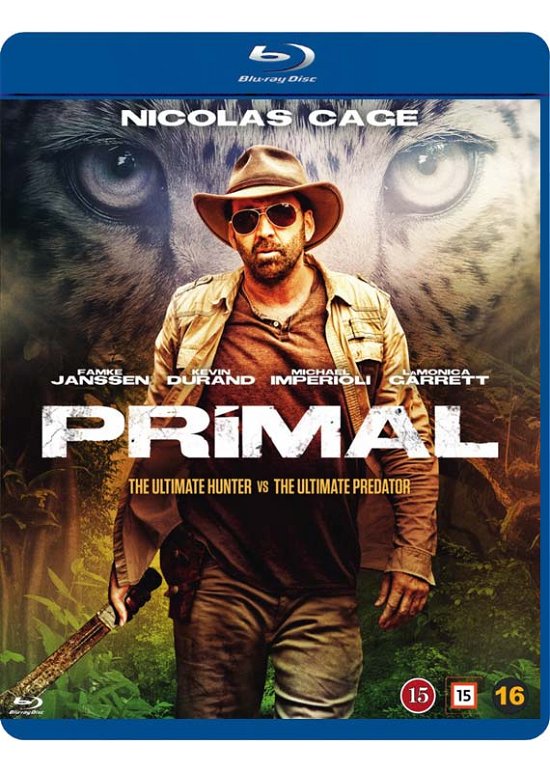 Cover for Nicolas Cage · Primal (Blu-ray) (2020)