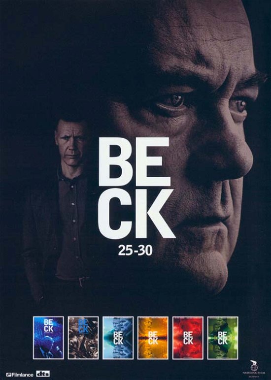 Cover for Beck · Beck: I stormens öga + Levande begravd + Rum 302 + Familjen + Invasionen + Sjukhusmorden [DVD BOX] (DVD) (2023)