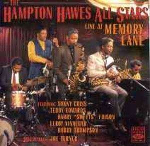 Cover for Hampton Hawes All Stars · Live At The Memory Lane (CD)