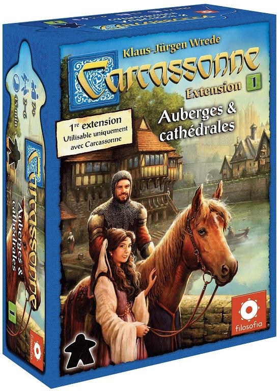 Cover for Asmodee · Carcassonne (Leksaker)
