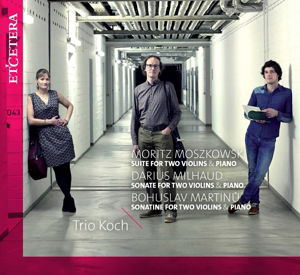 Cover for Trio Koch · Suite Sonatas For Two Violins &amp; Piano (CD) (2005)