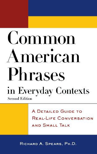 Cover for Spears · Common Amer Phrases in Everyda (Hardcover bog) (2002)