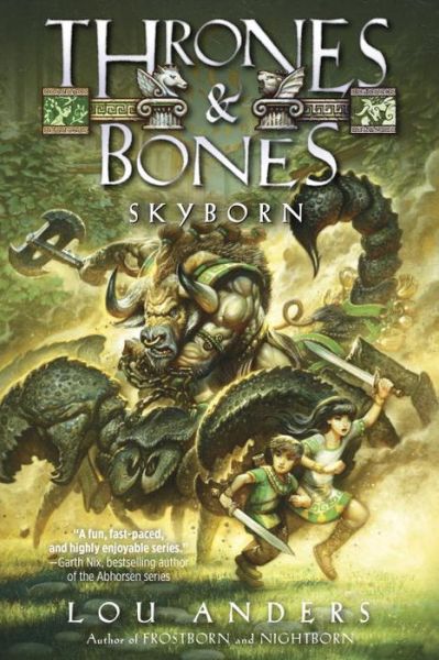 Cover for Lou Anders · Skyborn - Thrones and Bones (Paperback Book) (2017)