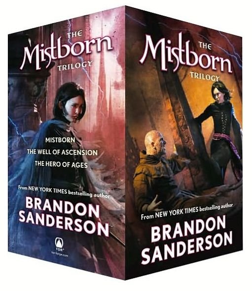Cover for Brandon Sanderson · Mistborn Trilogy Boxed Set (Mistborn, the Hero of Ages, &amp; the Well of Ascension) (Paperback Book) [Box edition] (2009)