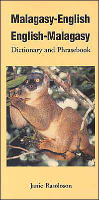 Cover for Janie Rasoloson · Malagasy-English, English-Malagasy: Dictionary and Phrasebook (Paperback Book) (2001)