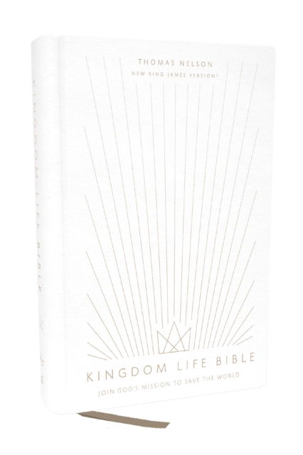 Cover for Thomas Nelson · Kingdom Life Bible: Joining God's Mission to Save the World (NKJV, Hardcover, Red Letter, Comfort Print) (Hardcover Book) (2025)