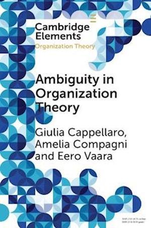 Cover for Cappellaro, Giulia (Universita Commerciale Luigi Bocconi, Milan) · Ambiguity in Organization Theory: From Intrinsic to Strategic Perspectives - Elements in Organization Theory (Paperback Book) (2023)