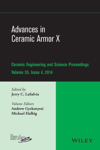 Cover for JC LaSalvia · Advances in Ceramic Armor X, Volume 35, Issue 4 - Ceramic Engineering and Science Proceedings (Innbunden bok) [Volume 35, Issue 4 edition] (2015)